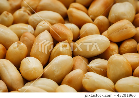 Peanut texture. food background of peanuts beans. Peanut texture. food background of peanuts beans. 45291966