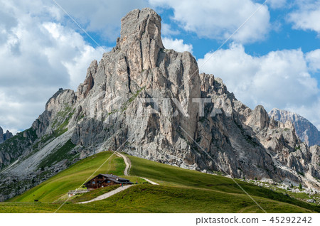 Mountain Scene in the Italian Dolomites 45292242