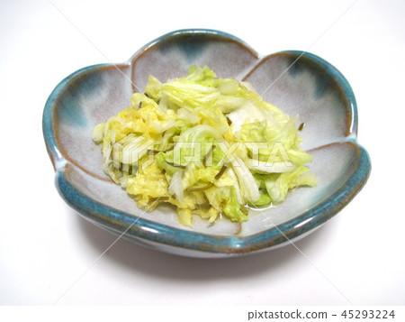 Pickled homemade Chinese cabbage Pickled homemade Chinese cabbage 45293224
