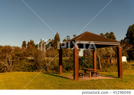 秋天的暮光之城長凳 秋天的暮光之城長凳 45296098