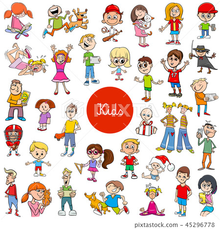 cartoon children characters large collection cartoon children characters large collection 45296778