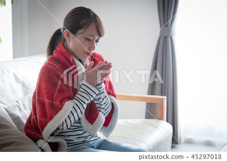 Japanese middle female with acromegaly 45297018