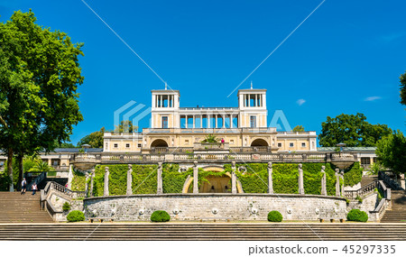 The Orangery Palace in the Sanssouci Park of Potsdam, Germany The Orangery Palace in the Sanssouci Park of Potsdam, Germany 45297335