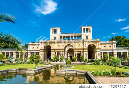 The Orangery Palace in the Sanssouci Park of Potsdam, Germany The Orangery Palace in the Sanssouci Park of Potsdam, Germany 45297337