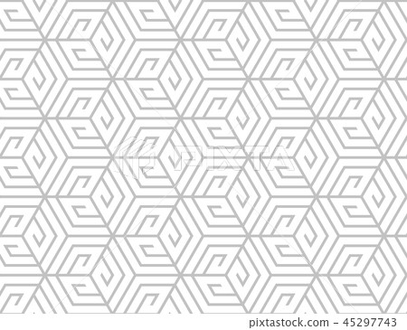 The geometric pattern with lines. Seamless vector - Stock Illustration ...