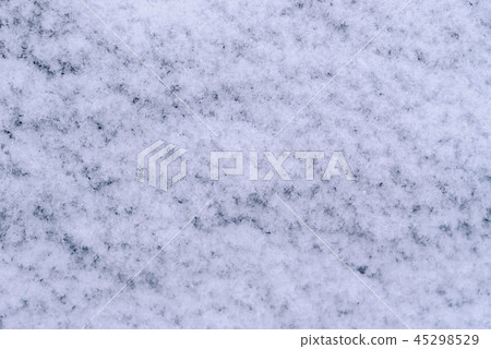 background texture - snow covered surface 45298529