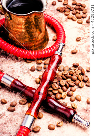 Hookah with aroma coffee Hookah with aroma coffee 45299731