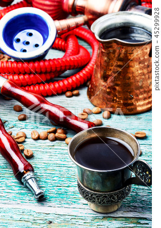 Hookah with aroma coffee Hookah with aroma coffee 45299928