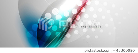 Smooth flowing wave motion concept background Smooth flowing wave motion concept background 45300080