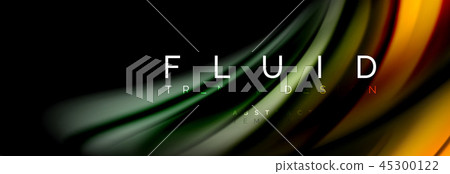 Fluid color motion concept Fluid color motion concept 45300122