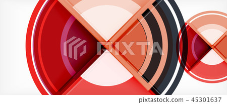 Circle abstract background, geometric modern design template Circle abstract background, geometric modern design template 45301637