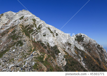 Kaimine Komagatake，第一個雪冠 45301771