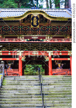 新鮮的綠色日光三和頌歌世界遺產[栃木縣日光市] 45302210