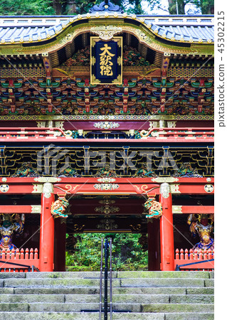 新鮮的綠色日光三和頌歌世界遺產[栃木縣日光市] 45302215