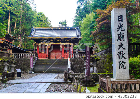 新鮮的綠色日光三和頌歌世界遺產[栃木縣日光市] 45302238