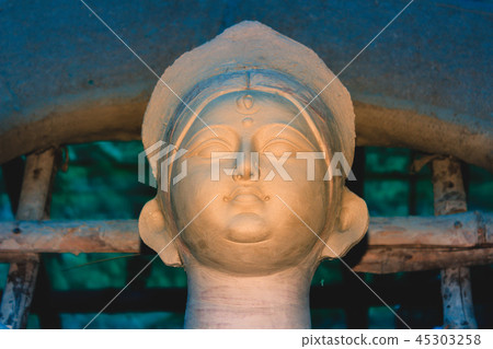 "Maa Durga" or " Devi Durga" close up. 45303258