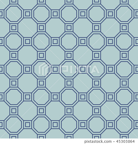 Vector seamless geometric pattern. Classic Chinese ancient ornament Vector seamless geometric pattern. Classic Chinese ancient ornament 45303864
