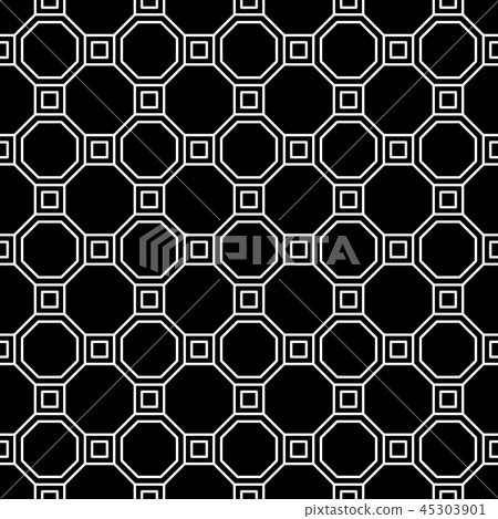 Vector seamless geometric pattern. Classic Chinese ancient ornament Vector seamless geometric pattern. Classic Chinese ancient ornament 45303901