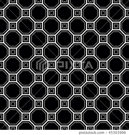Vector seamless geometric pattern. Classic Chinese ancient ornament Vector seamless geometric pattern. Classic Chinese ancient ornament 45303906