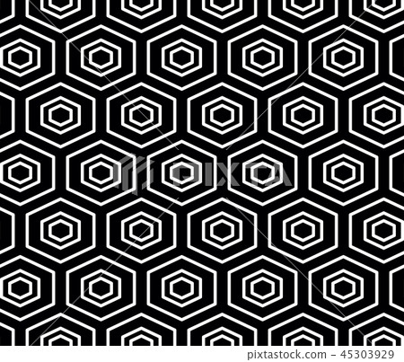 Vector seamless geometric pattern. Classic Chinese ancient ornament Vector seamless geometric pattern. Classic Chinese ancient ornament 45303929
