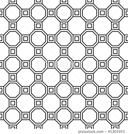 Vector seamless geometric pattern. Classic Chinese ancient ornament Vector seamless geometric pattern. Classic Chinese ancient ornament 45303955