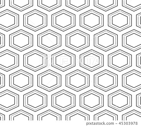 Vector seamless geometric pattern. Classic Chinese ancient ornament Vector seamless geometric pattern. Classic Chinese ancient ornament 45303978