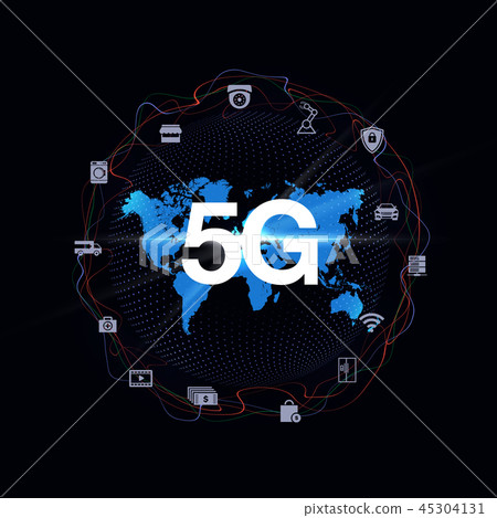 5G technology, 5G mobile communication, next generation technology 5G technology, 5G mobile communication, next generation technology 45304131