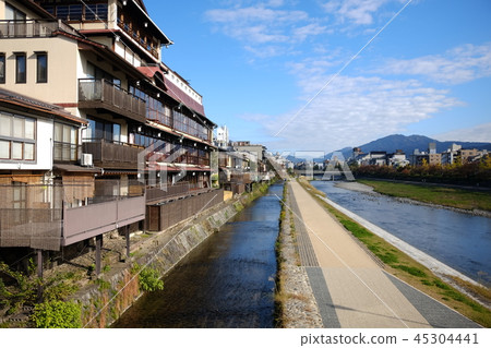 Kamogawa in Kyoto 45304441
