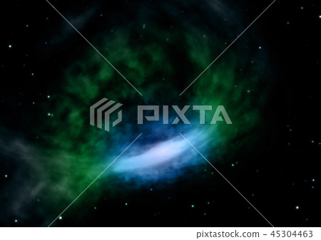 Being shone nebula. 3D rendering Being shone nebula. 3D rendering 45304463