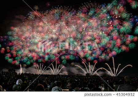 This year's fireworks display 2018 45304932