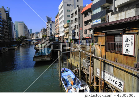 October Yanagibashi 08 Houseboat and Kandagawa October Yanagibashi 08 Houseboat and Kandagawa 45305003