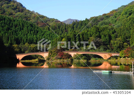 10月Annaka 06 Lake Sagimoto Sakamoto Dam 45305104