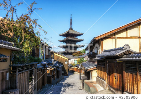 hokanji temple kyoto morning hokanji temple kyoto morning 45305906