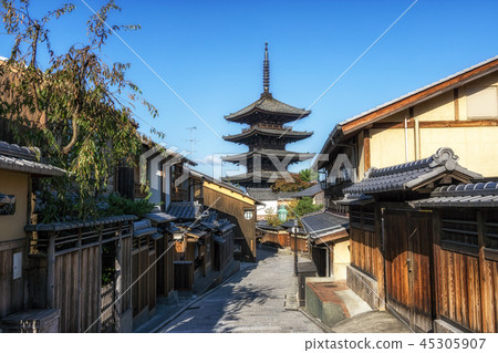 hokanji temple kyoto morning hokanji temple kyoto morning 45305907