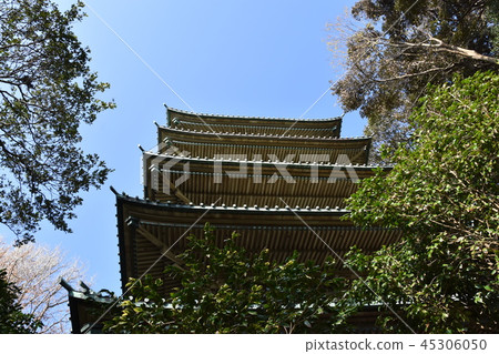 Ryukuji寺五層塔藤澤市 45306050