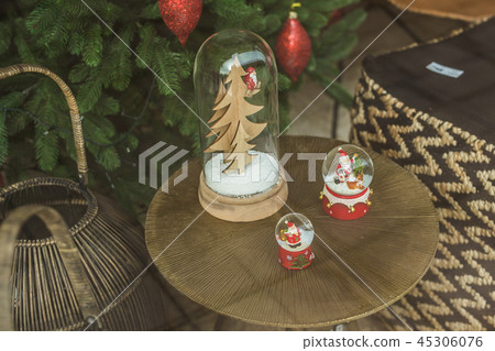 Christmas Souvenir. Christmas globe in the shop Christmas Souvenir. Christmas globe in the shop 45306076
