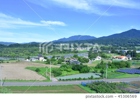 Scenery of Shibukawa and Numata from the Joetsu Line car Scenery of Shibukawa and Numata from the Joetsu Line car 45306569