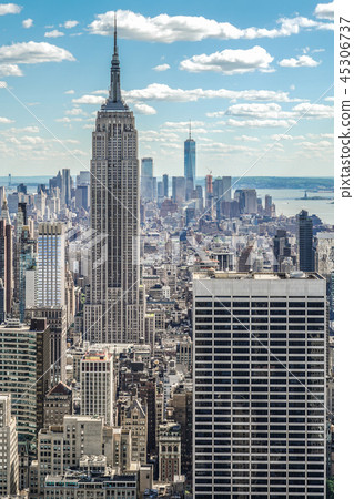 Empire State Building seen from Rockefeller Center (Top of the Rock) Empire State Building seen from Rockefeller Center (Top of the Rock) 45306737