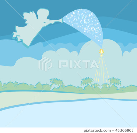 Christmas Angel with Trumpet 45306905