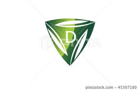 Swoosh Leaf Dynamic Rotation Center Letter D 45307180