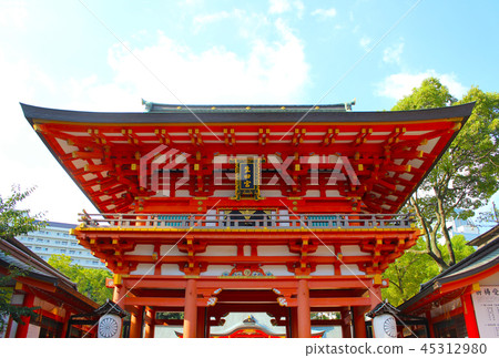 Ikuda Shrine / Sanmon / Shimoyamate Dori, Chuo Ward, Kobe City, Hyogo Prefecture 1 45312980
