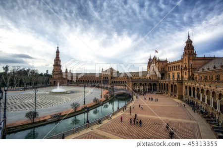 Seville Spanish Plaza 45313355