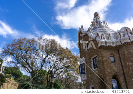 guard house in park guell guard house in park guell 45313701