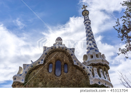 guard house in park guell guard house in park guell 45313704