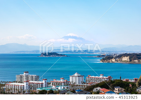 (Kanagawa Prefecture-landscape) Sagami Bay and Fuji 4 45313925