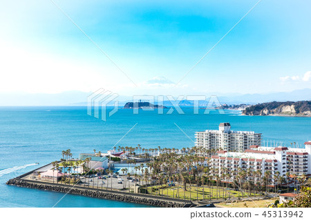 （神奈川縣景觀）Eiko和江之島和富士6 45313942