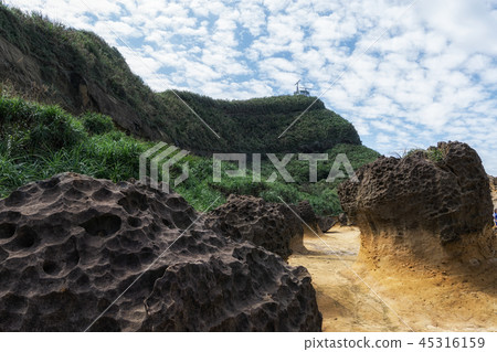 Yehliu geopark in Taiwan 45316159