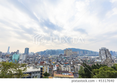 澳門明亮的城市 45317640