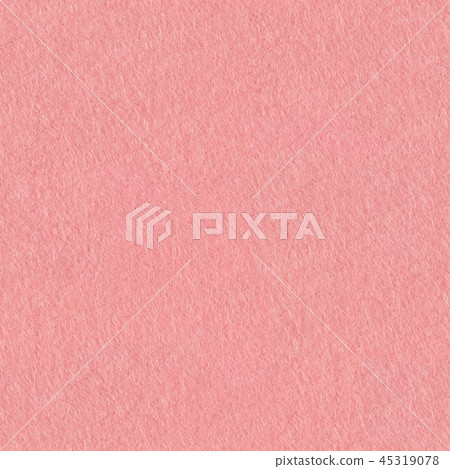 Close up detail view of a pink piece of textured felt. Seamless square background, tile ready. 45319078