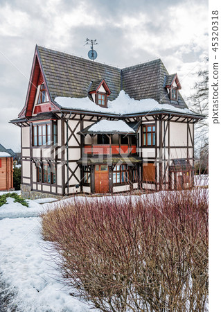 Traditional architecture in Stary Smokovec, Slovak Traditional architecture in Stary Smokovec, Slovak 45320318